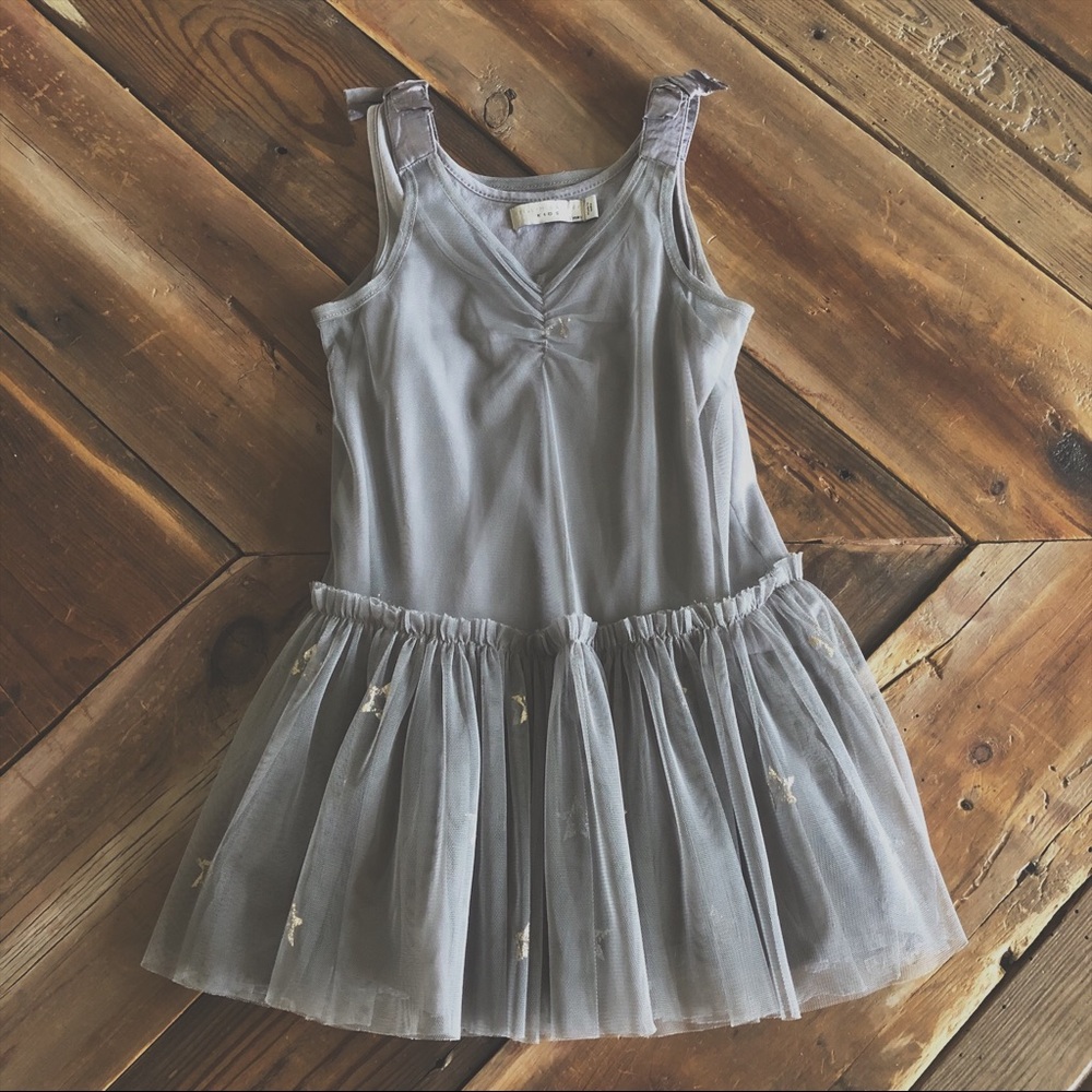 Stella McCartney Kids Star Tulle Tutu Dress